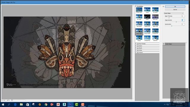Photoshop Beginner Course (Sinhala)- Part 13 - Filter Gallery смотреть онлайн