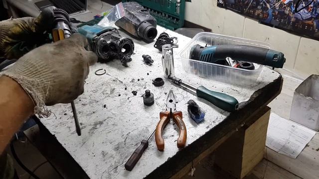 Перфоратора макита 2450 ремонт
