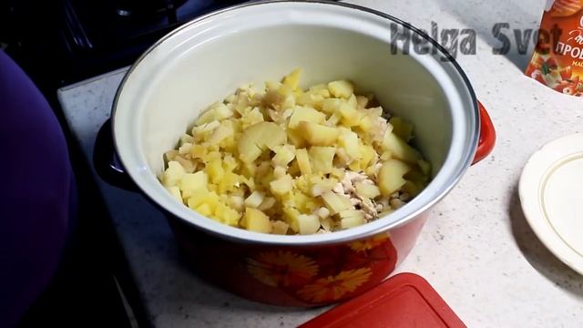 Вкусный салат "Сосновый бор" на Новый год смотреть онлайн