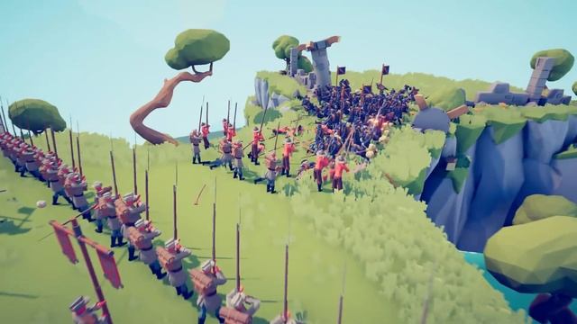 100 Union Rifleman LINE DEFENSE! - TABS: Civil War Mod Battle Simulator смотреть онлайн