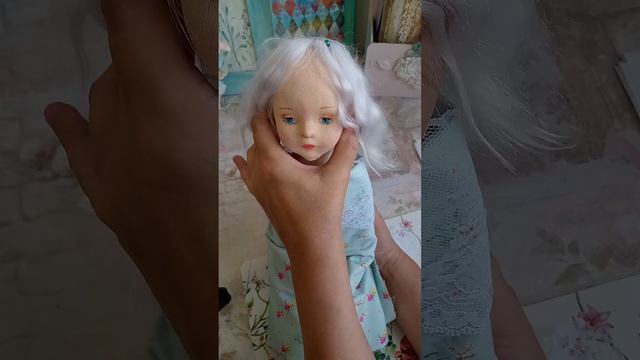 Начинаем вместе шить текстильную куклу! смотреть онлайн