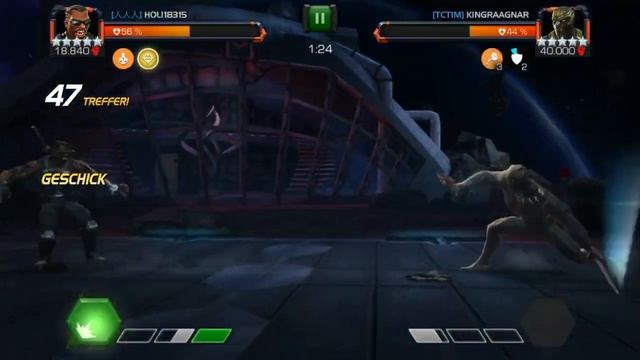 Blade vs. 5/65 Killmonger on Node 29- Marvel Contest of Champions смотреть онлайн