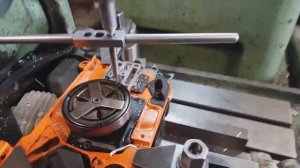 Как отремонтировать крепление шины бензопилы?