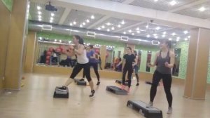 СТЕП / STEP / Танцевальная связка на степе