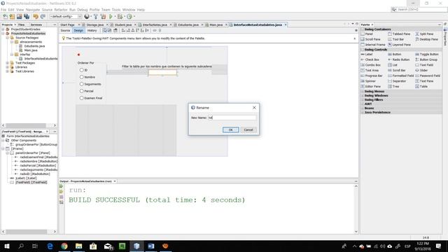 Creación de una interfaz gráfica usando el GUI builder de Netbeans смотреть онлайн