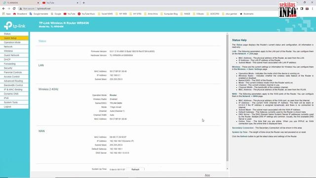 Cara Setting TP-Link TL WR845N Via PC Mode Router & Mode WISP - Step By Step #tplink