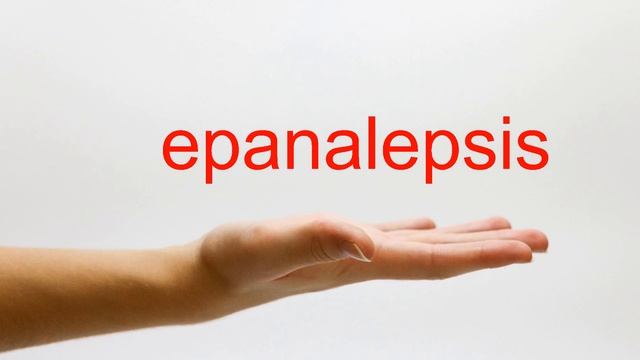 How to Pronounce epanalepsis - American English смотреть онлайн