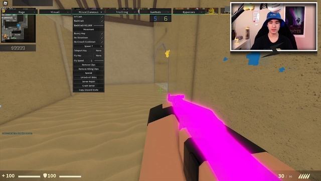 Roblox Counter Blox Script GUI ESP Exploit! (2023 Pastebin) смотреть онлайн