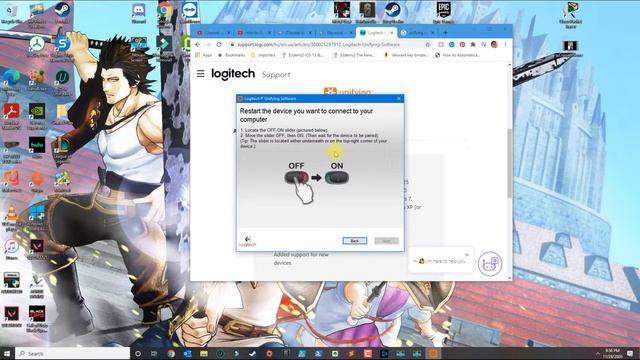 Logitech Unifying Receiver Pairing