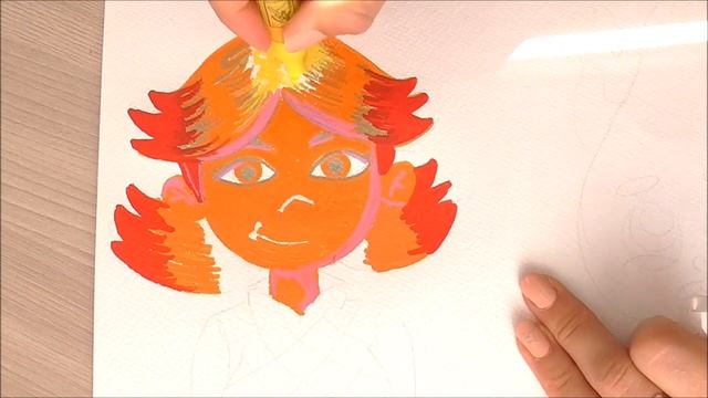 I Turned Ember Lumen from Elemental into a HUMAN with Posca Markers смотреть онлайн