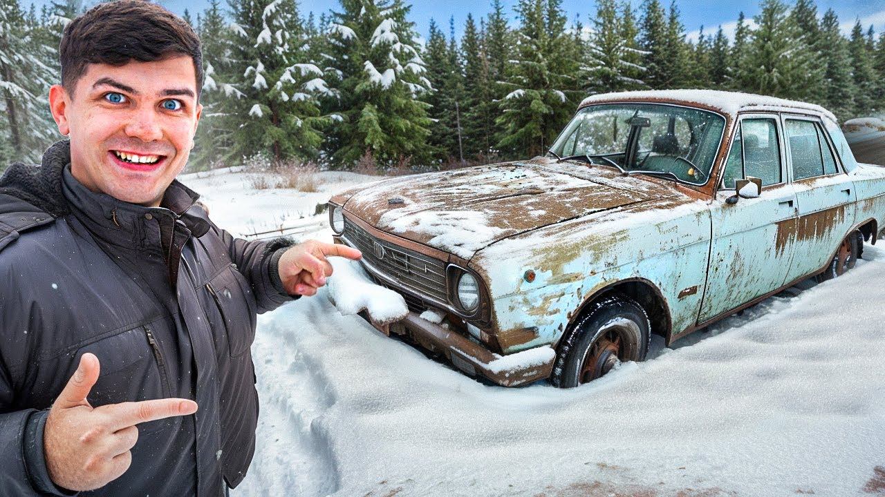 Купили ЗАБРОШЕННЫЙ Автомобиль Вслепую на аукционе и сделали с ним это... смотреть онлайн