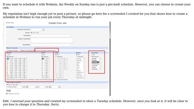 Cron job in webmin (2 Solutions!!) смотреть онлайн