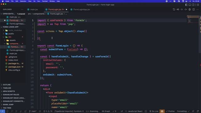 02 - Formik - Validar Formulario Formik, React y Vite смотреть онлайн