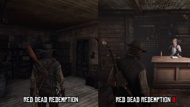 Armadillo RDR vs RDR 2 Comparison (Red Dead vs Red Dead 2 Graphics Comparison) смотреть онлайн