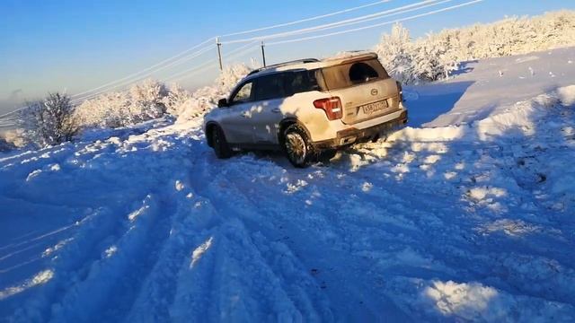 GAC GS8 и Нива добрались до Мраморной пещеры. смотреть онлайн