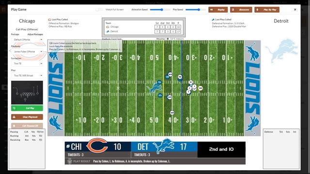 Draft Day Sports Pro Football 21--Chicago Bears Ep. 3--First Half of Season 2 смотреть онлайн