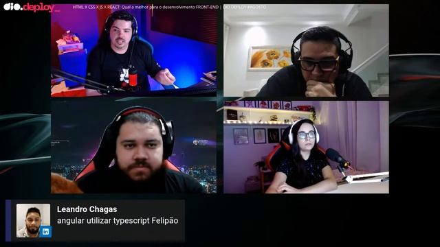 HTML X CSS X JS X REACT: QUAL A MELHOR PARA O DESENVOLVIMENTO FRONT-END | DIO DEPLOY #AGOSTO смотреть онлайн
