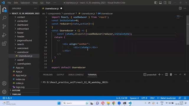 React usereducer state hook class 16th смотреть онлайн