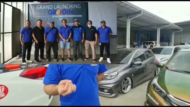 Grand Launching @automasterbengkel Bojongsoang X @q8.oils X @autovisionlighting смотреть онлайн