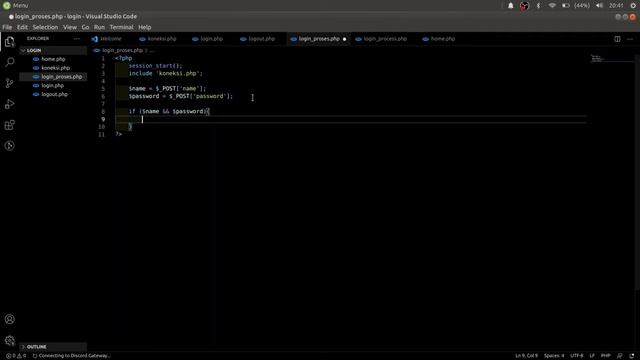 Tutorial membuat form login menggunakan PHP MYSQL & SESSION смотреть онлайн