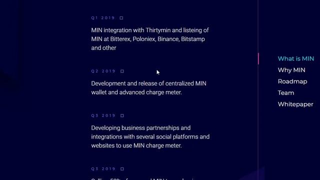 Min обзор сайта и Whitepaper смотреть онлайн