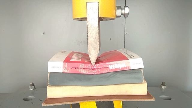 ГИДРАВЛИЧЕСКИЙ ПРЕСС ПРОТИВ КНИГ | давить вещи ПРЕССОМ АСМР смотреть онлайн