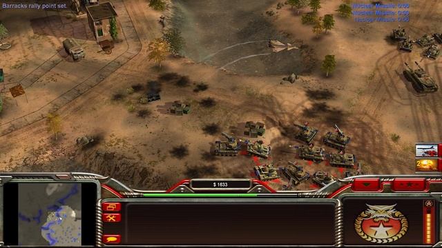 RTS China Nuke VS USA Land Force Command & Conquer Generals Zero Hour Gameplay | Limitless Creation смотреть онлайн