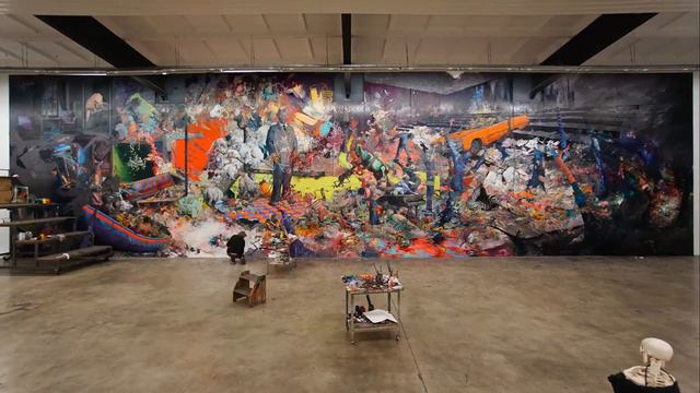 Jonas Burgert 'ZEITLAICH' Time Lapse смотреть онлайн