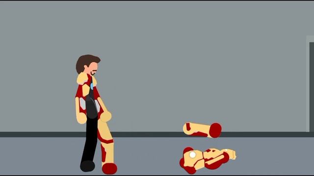 Ironman Mark 42 armour suit up || Stick Nodes pro Animation|| смотреть онлайн