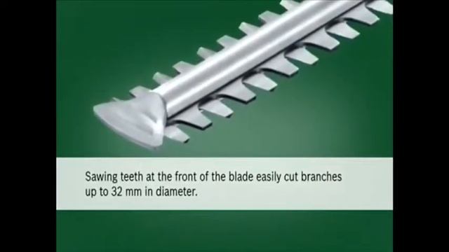 Bosch AHS 60-16 Electric Hedge Cutter смотреть онлайн