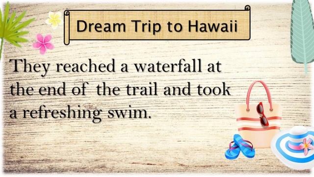 English Listening Practice ? Short Story Level3 | Dream trip to Hawaii смотреть онлайн
