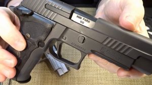 Sig Sauer P226 Legion SAO - обзор и первый отстрел