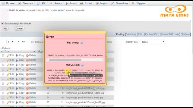 SOLVED mysql error #1055 Expression of SELECT list is not in GROUP BY clause and nonaggregated смотреть онлайн