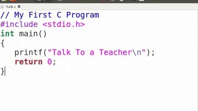 First C Program - English смотреть онлайн