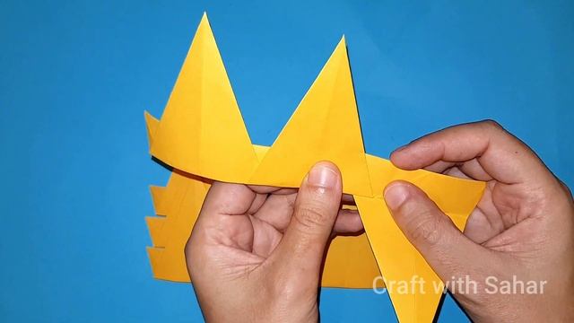 DIY: How to Make Paper Crown ? | Origami Crown (tiara)_ Tutorial Easy steps | paper craft for kids смотреть онлайн