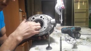 Притирка седла клапана мотоцикла урал своими руками.