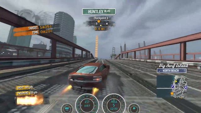 Burnout Paradise Remastered: Dust Storm Burning Route - 47.50 (any glitch WR) смотреть онлайн