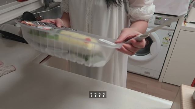 ENG) 자취생 브이로그 부지런히 요리해서 맛있는 음식 해먹고?? 소소하게 힐링한 휴일의 일상, 부추전, 돼지주물럭, 순두부찌개, 부대찌개, 허니콤보, 스팸 주먹밥