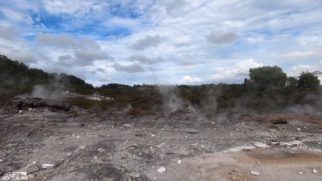 【4K HDR】Walk Tour Rotorua Te Puia New Zealand! смотреть онлайн