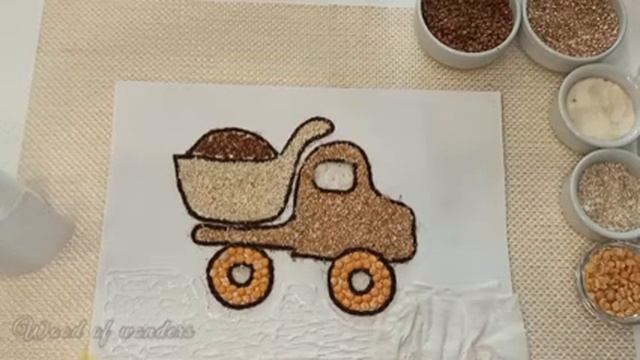 DIY поделка из крупы своими руками ? ? машина и вертолет смотреть онлайн