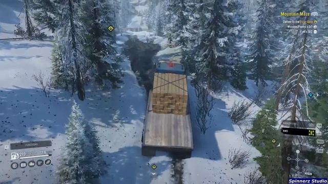 SnowRunner - Mountain Maze | SnowRunner Alaska Phase 1 смотреть онлайн
