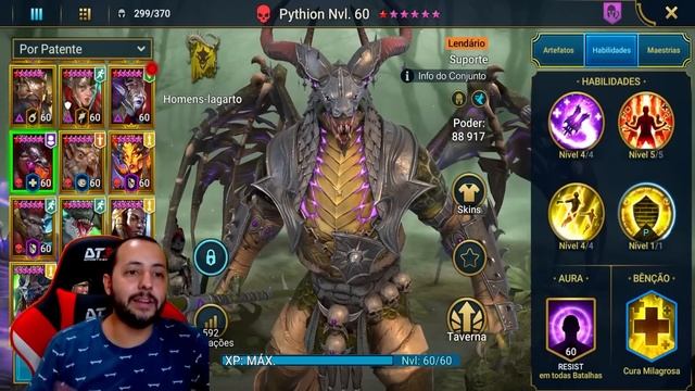 PYTHION É UM DOS MELHORES LENDÁRIOS DO JOGO! | Raid Shadow Legends смотреть онлайн