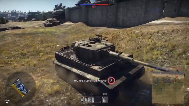 War Thunder 6.0 Rb Tiger E camo grinding смотреть онлайн
