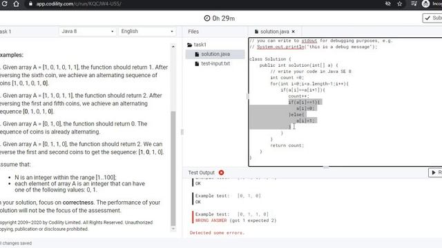 Java Developer Codility Exam | Sync Tech смотреть онлайн