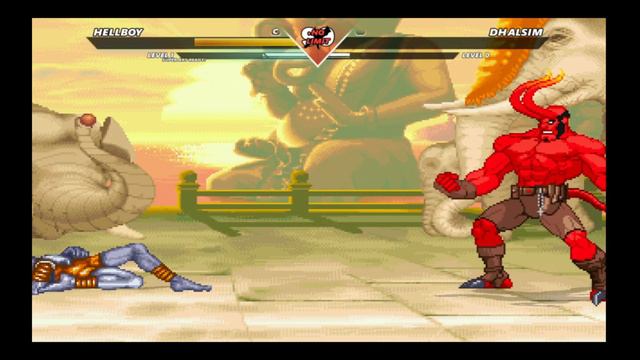HELLBOY VS STREET FIGHTER TEAM FT RYU & KEN & BISON & BLANKA & GUILE SAGAT CHUNLI ZANGIEF DEEJAY. смотреть онлайн