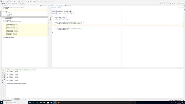 5/5 - FXML and Controllers Scene Builder and IntelliJ смотреть онлайн