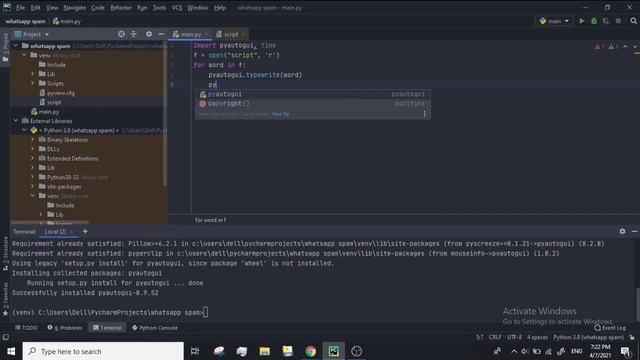 How to make a WhatsApp spam bot in just 7 lines (Python) смотреть онлайн
