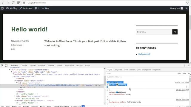 #04 Enqueue the parent theme stylesheet to child theme - In Bangla смотреть онлайн