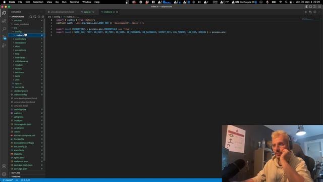 Créer une application en ExpressJs, NodeJs (Starter Github) смотреть онлайн