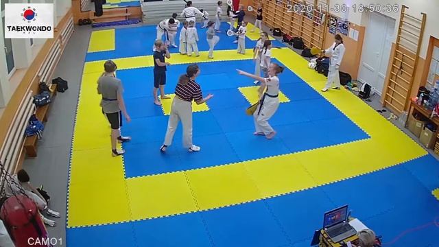 2. День 3. Турнир клуба "Fighter" по тхэквондо смотреть онлайн
